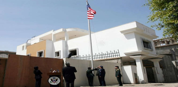 الأجهزة الأمنية الليبية تنفي تفجير السفارة الأمريكية في طرابلس في اعقاب قرار دونالد ترامب
