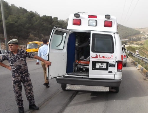 في منطقة جبل النصر تعرض طفل يبلغ من العمر 7 سنوات لحادث دهس