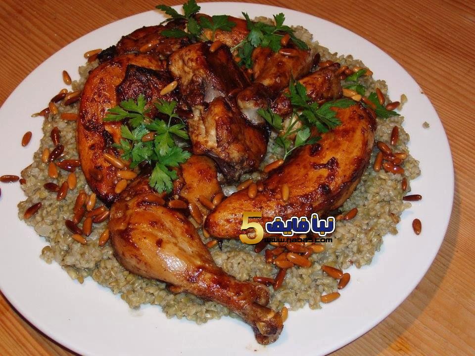 الفريكة مع الدجاج