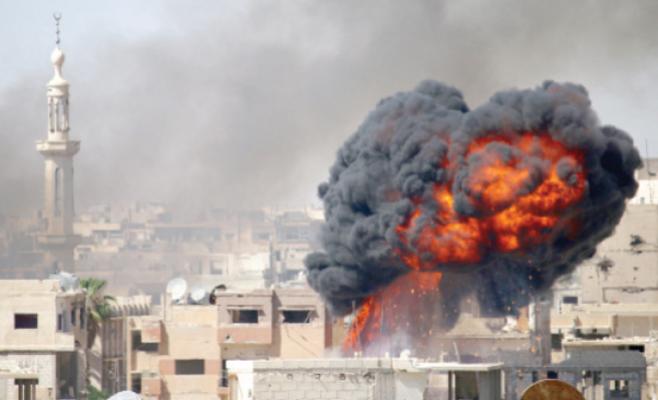 انفجار عنيف من الجانب السوري يهز الرمثا واربد