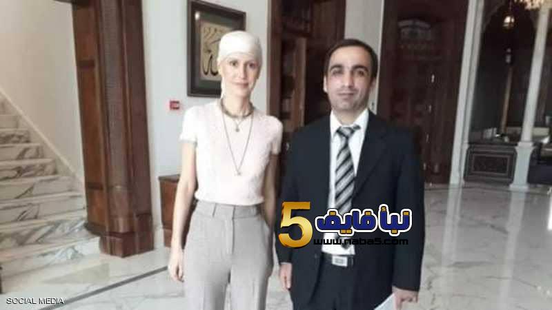 بالصور آثار العلاج تظهر على  أسماء الأسد