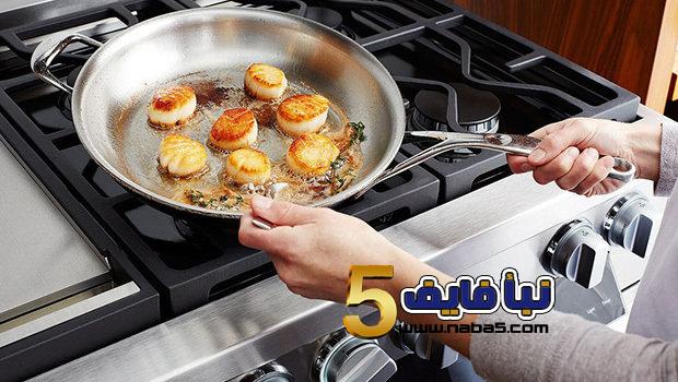 طرق تنظيف الأواني المعرضة للحرق