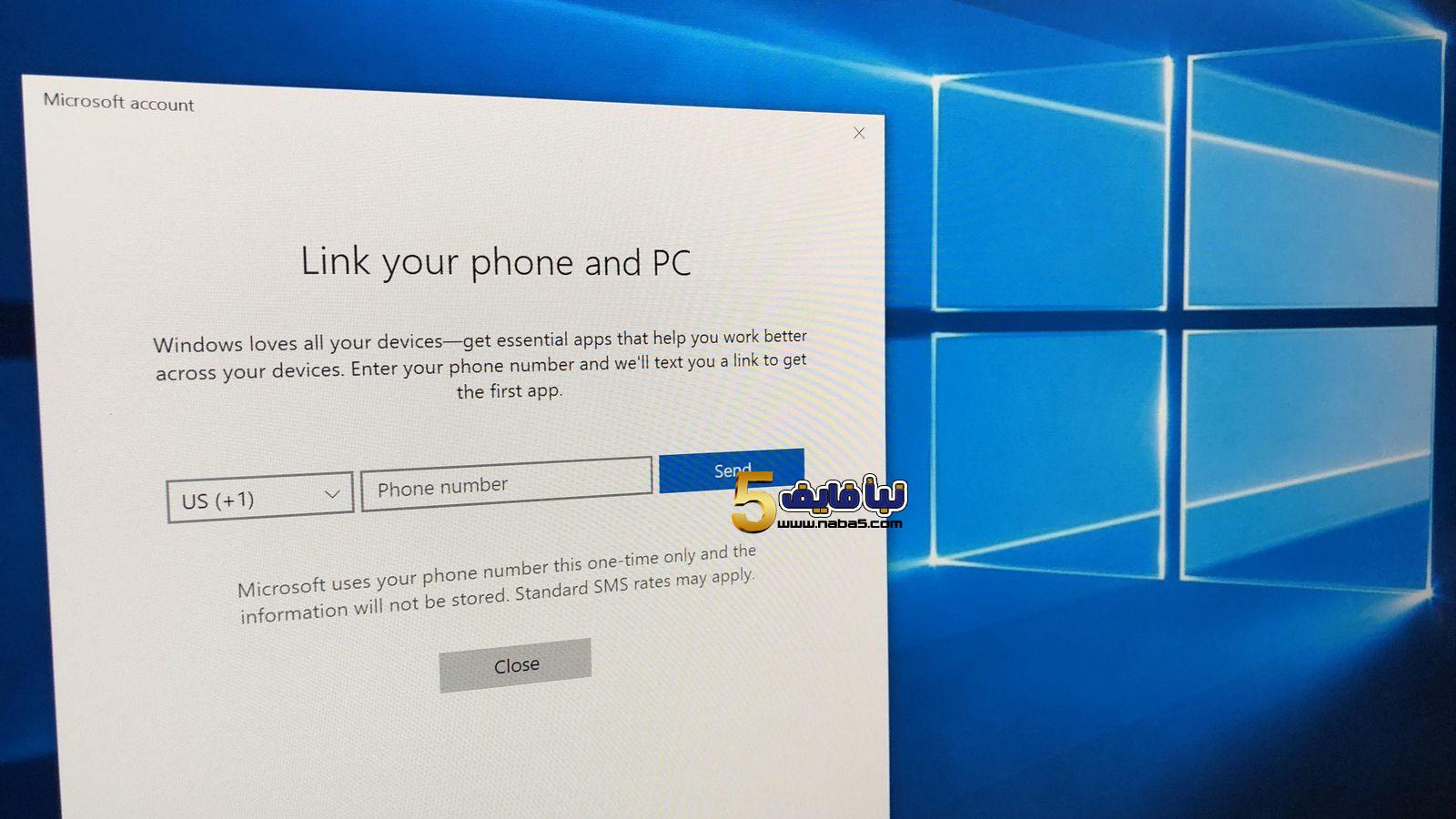 كيفية توصيل الهاتف مع ويندوز 10 بسهولة