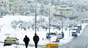 الأردن-الطقس: تساقط ثلوج وامطار الاثنين المقبل