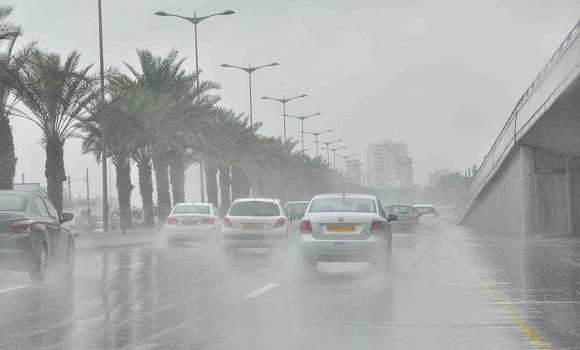 استمرار تساقط الأمطار في الأردن حتى هذا اليوم