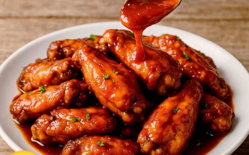 أجنحة الدجاج بالصوص جربيها