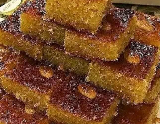 هريسة السميد طيبة جداً جربيها هتبهرك