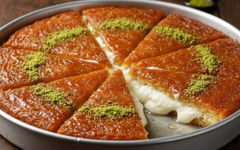 كنافة بالقشطة رهيبة جداً جداً