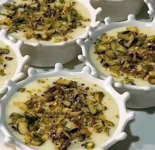 طريقة المهلبية بطعم الايس كريم..