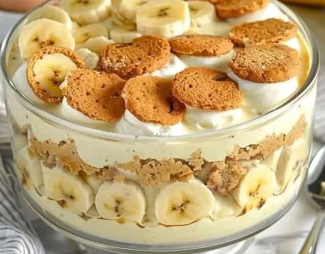 حلو طبقات الموز بالكراميل 