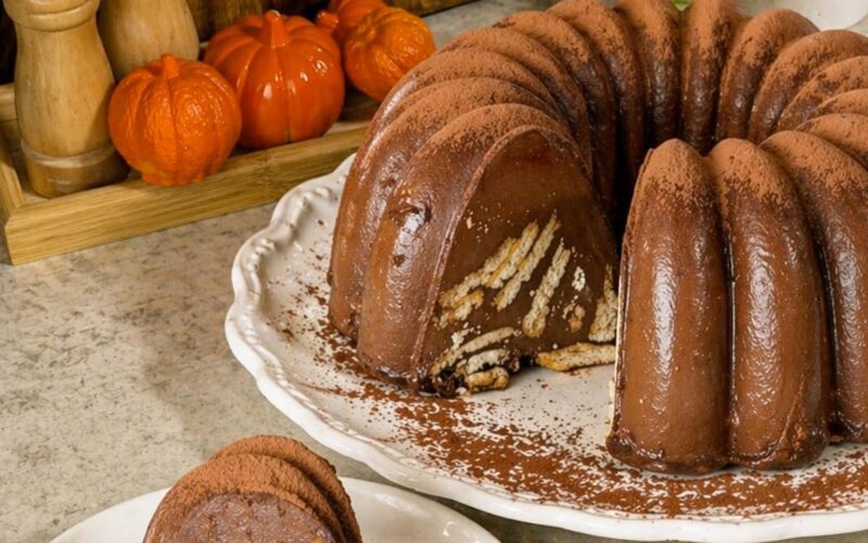 كيكة الموكا الباردة