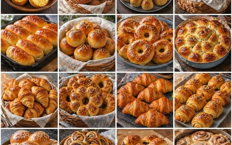 🥐🔥 دليل المخبوزات المنزلية الاحترافي (كل أسرار العيش والمخبوزات الشرقية والغربية في مكان واحد
