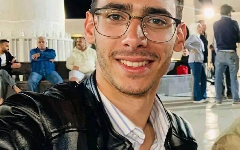 وفاة الطالب الجامعي حمزة خالد الرفاعي