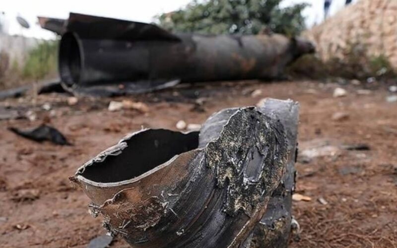 سقوط شظايا صاروخ على منزل بلواء كنانة شمال مدينة اربد