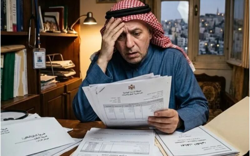 مواطن أردني يكتشف بالصدفة أنه طبيب نسائية وعليه ضرائب ضخمة
