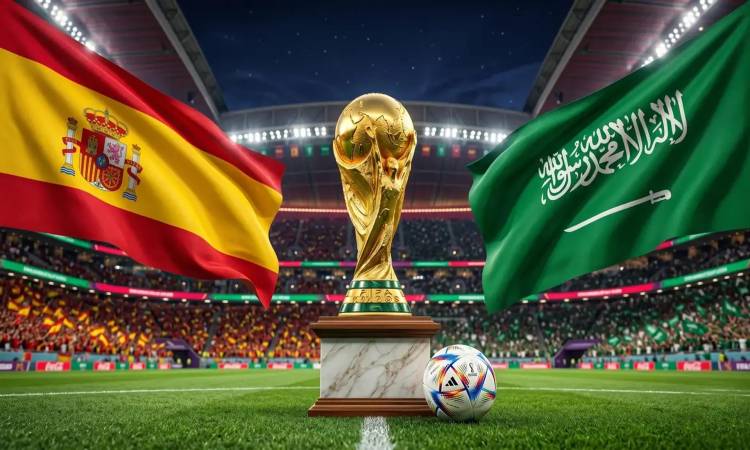 بث مباشر مشاهدة مباراة إسبانيا ضد السعودية في كأس العالم