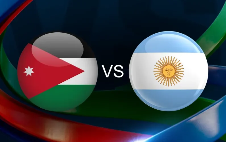 بث مباشر مباراة الأردن و الأرجنتين
